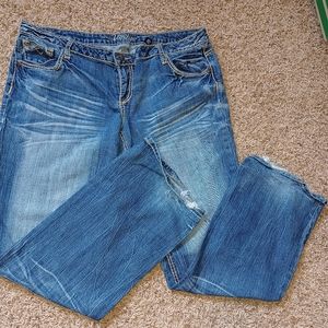 Vanity Premuim Men's Boot Cut Blue Jean Pants